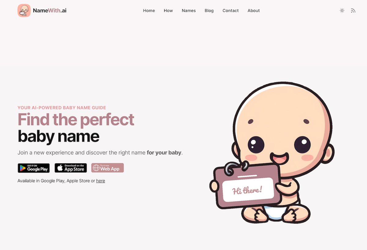 How does our Baby Names Generator work?